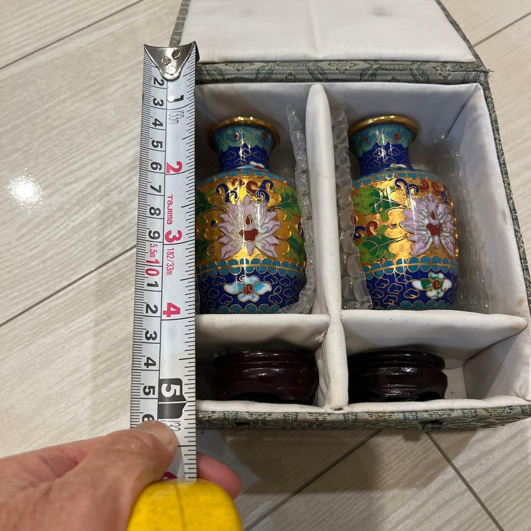 中国古美術 骨董品 景泰藍 七宝焼