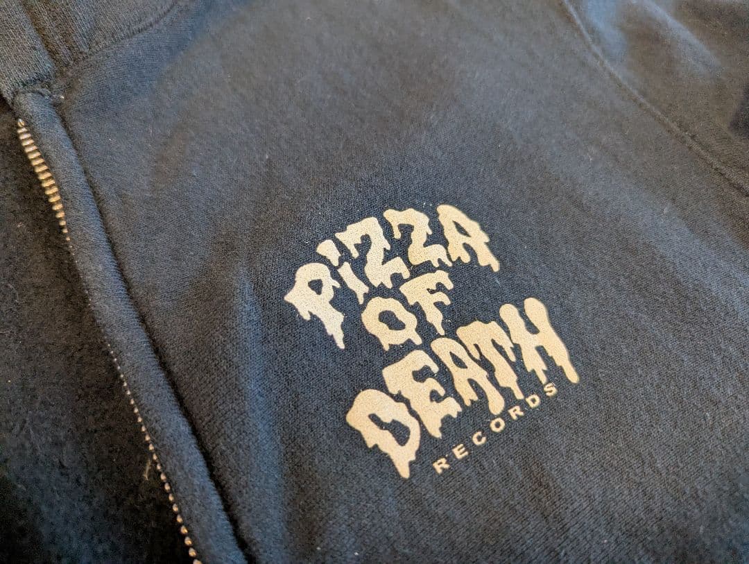 【M】PIZZA OF DEATH ジップアップフーディ