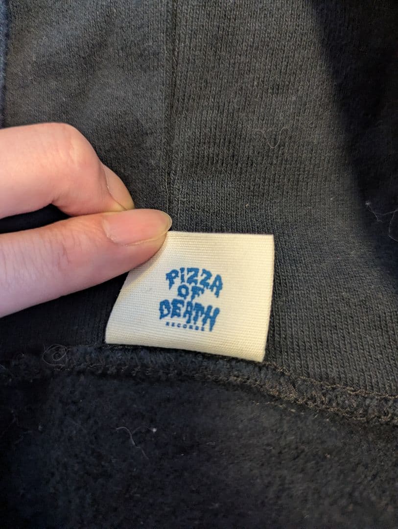 【M】PIZZA OF DEATH ジップアップフーディ