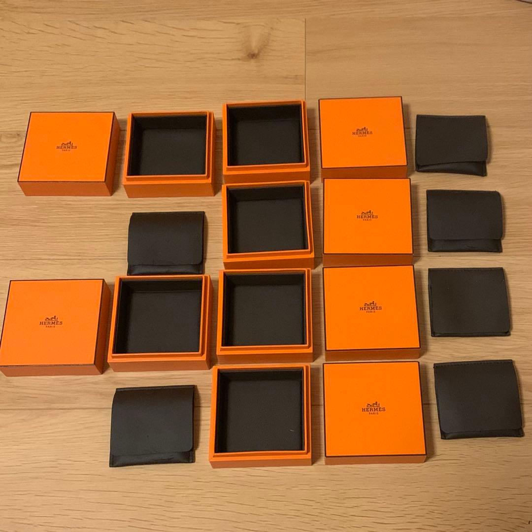 エルメス ジュエリーケース 空箱 6個 □1円□エルメス□まとめ 110個