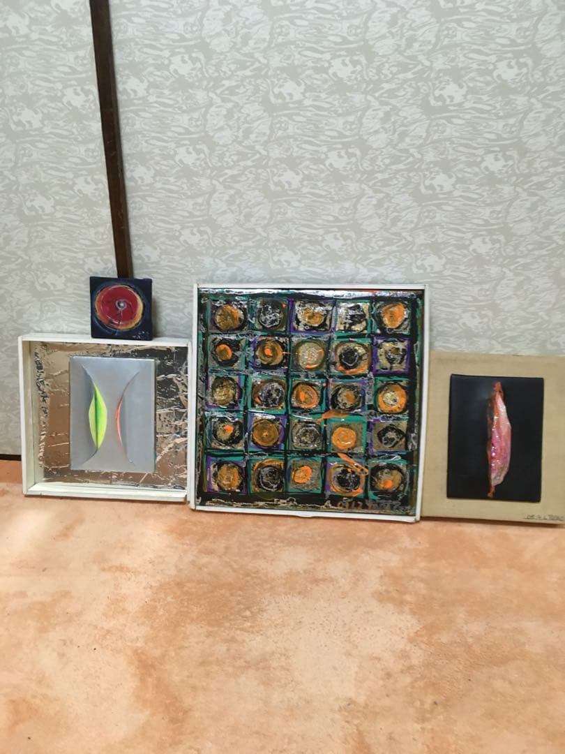 TADAO先生のアート作品4点セット TADAO先生のアート作品4点セット