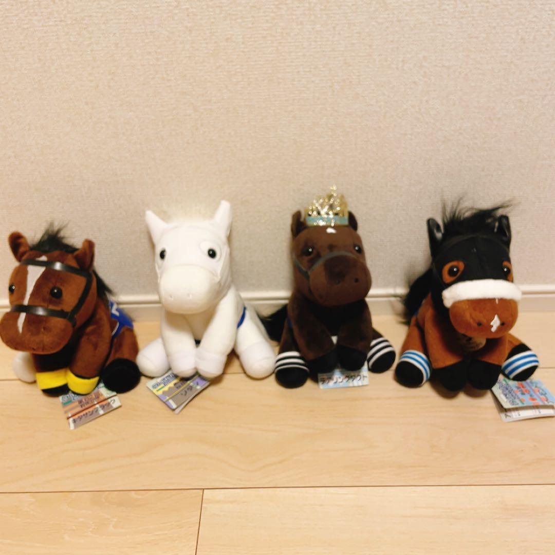 競馬ぬいぐるみ　アイドルホースセット
