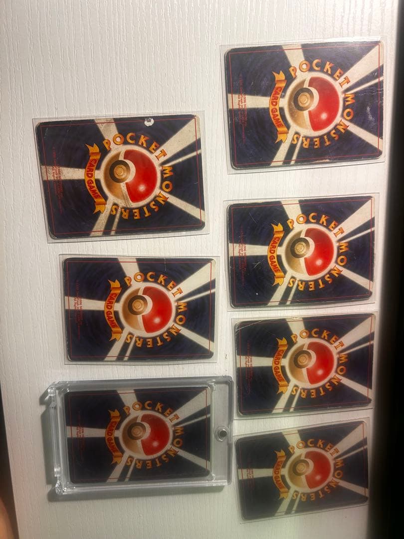 【ポケカ 旧裏】カメックス 渦巻きホロ有 ポケモンカード 7枚セット