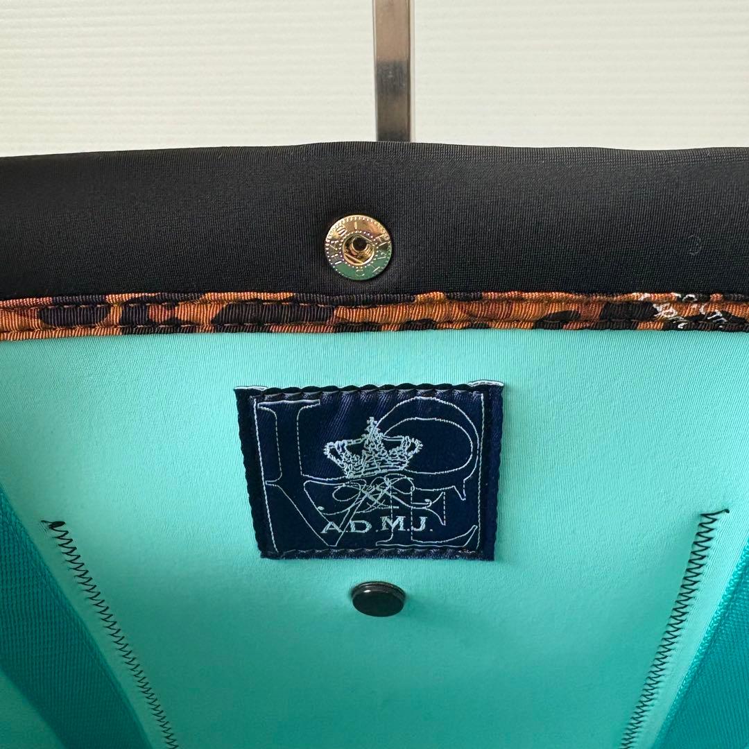 新品タグ付 ADMJ 定価2.8万円 ウレタン素材 トートバッグ 完売品