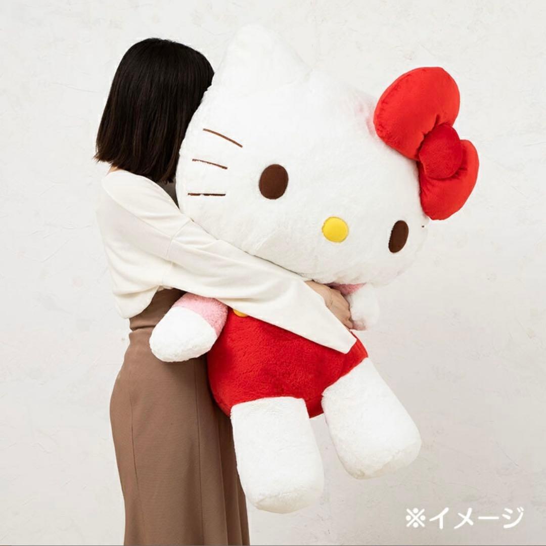 サンリオ美品！4L 特大 希少ハローキティ ぬいぐるみ レア - メルカリ