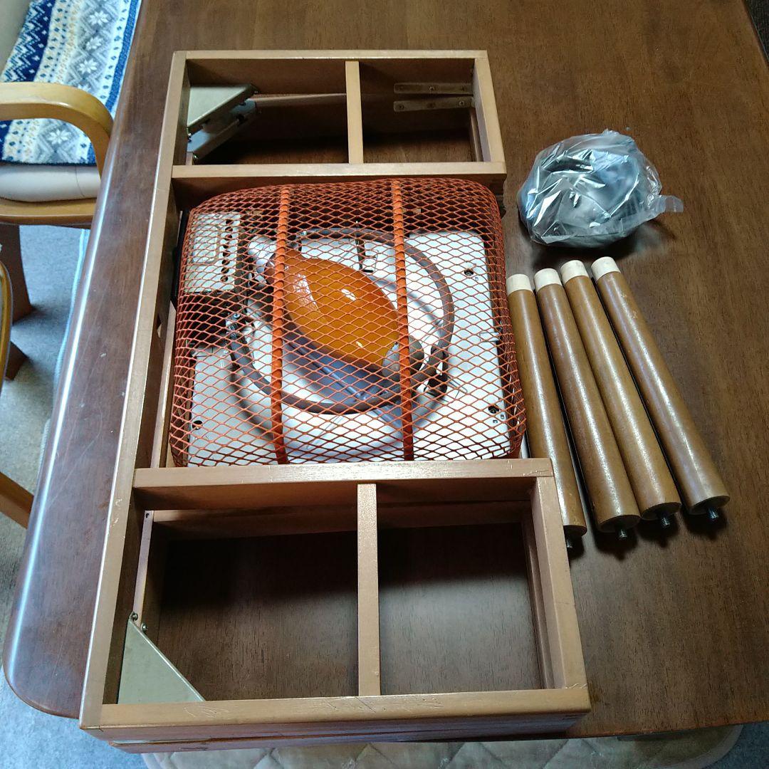 昭和 レトロこたつ 折りたたみやぐらコタツ 東芝製 - メルカリ