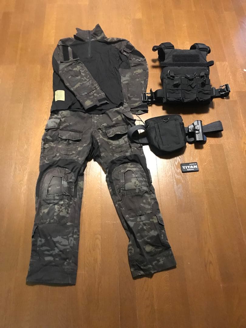 サバゲー 装備セット 特殊部隊 マルチカム ※セットでの販売のみ