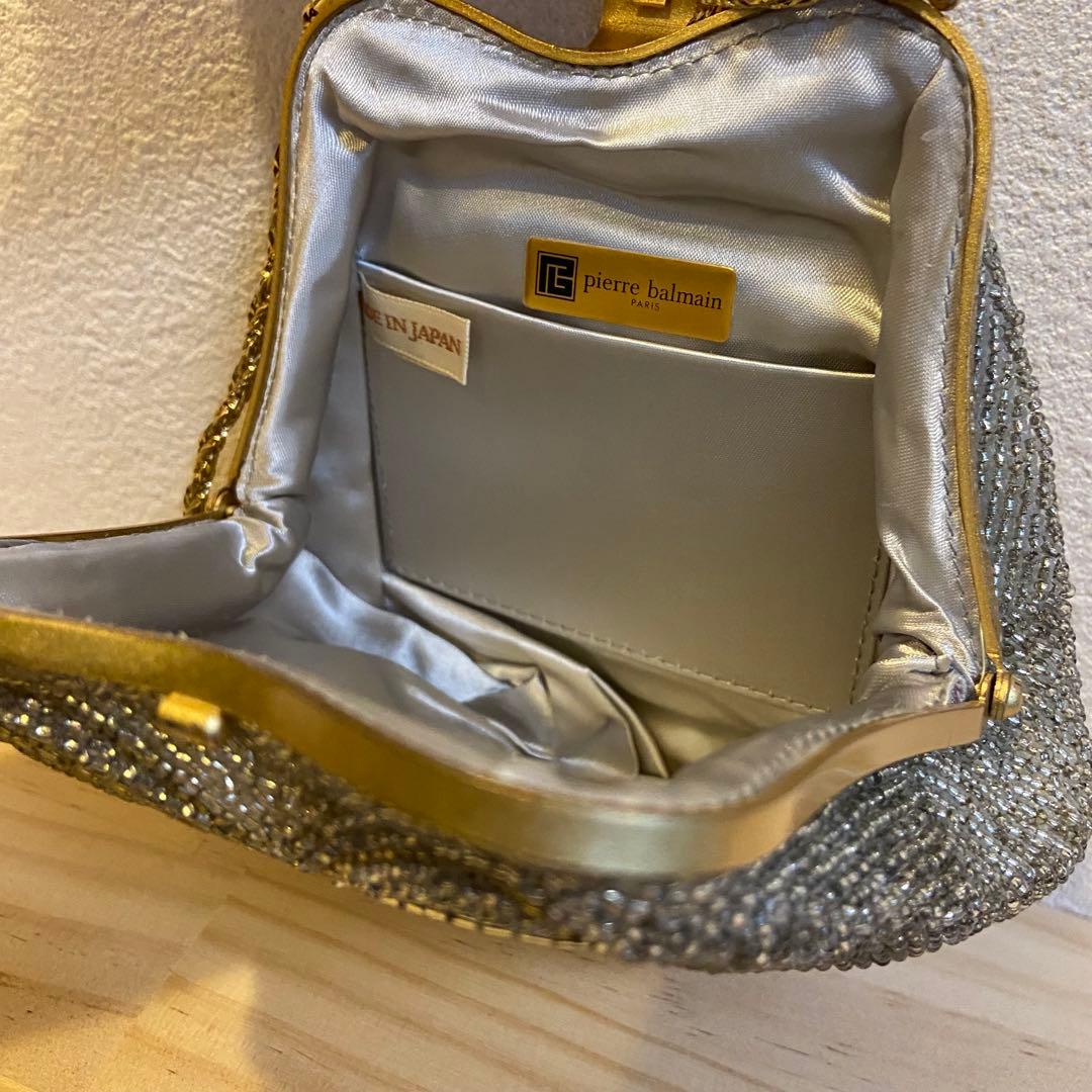 【RRQ】Pierre Balmain ビーズバッグ