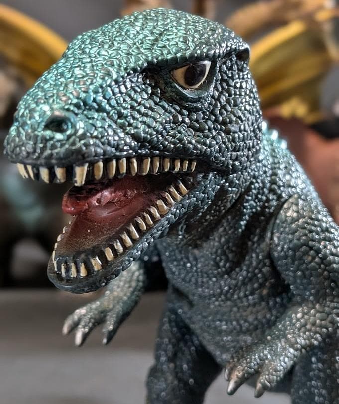 昭和ゴジラ・キングギドラ・モスラ・ラドン・バラゴン他（バンダイ）ソフビ６体セット