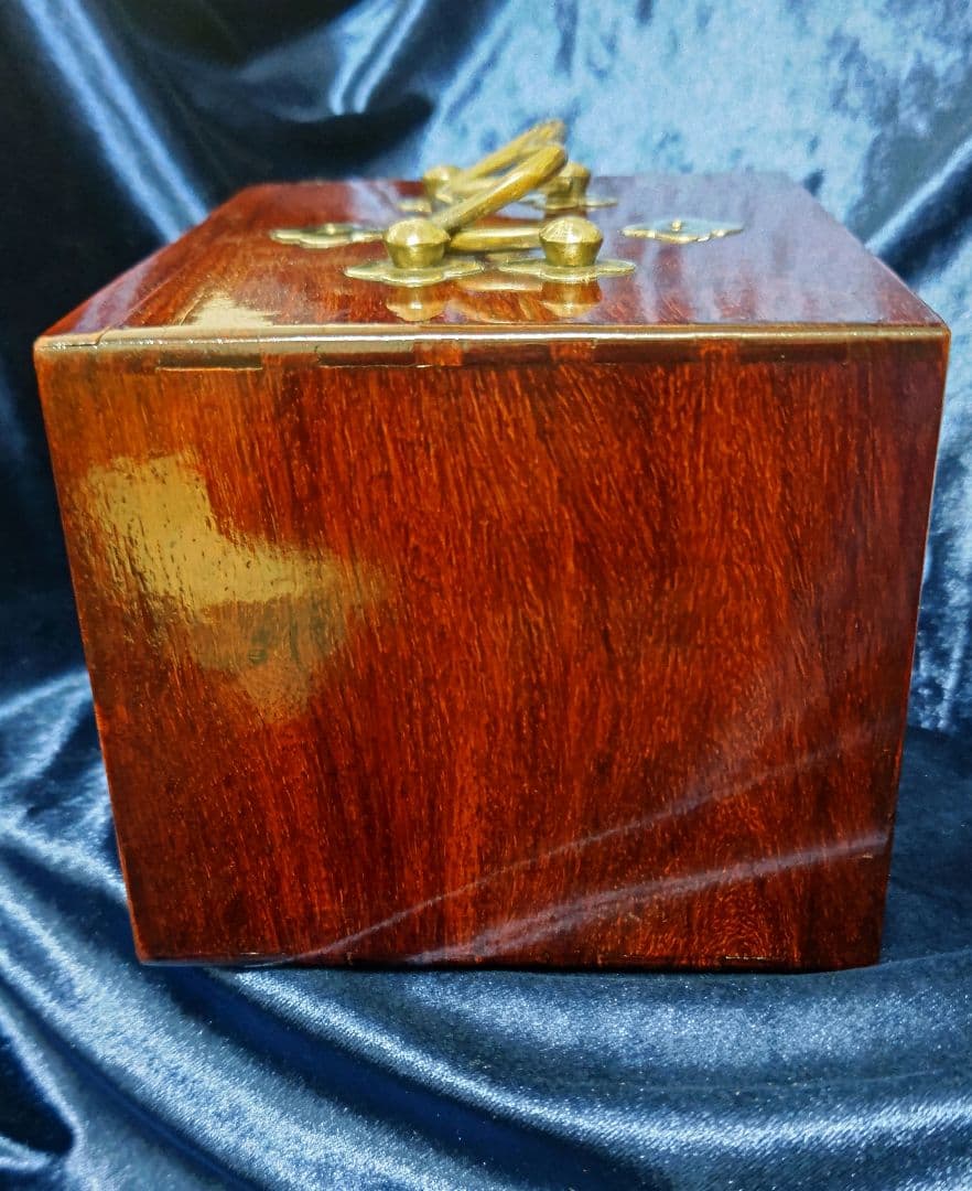 麻雀牌 骨牌 アンティーク 木箱 最高級 レトロ 竹牌 時代物 希少