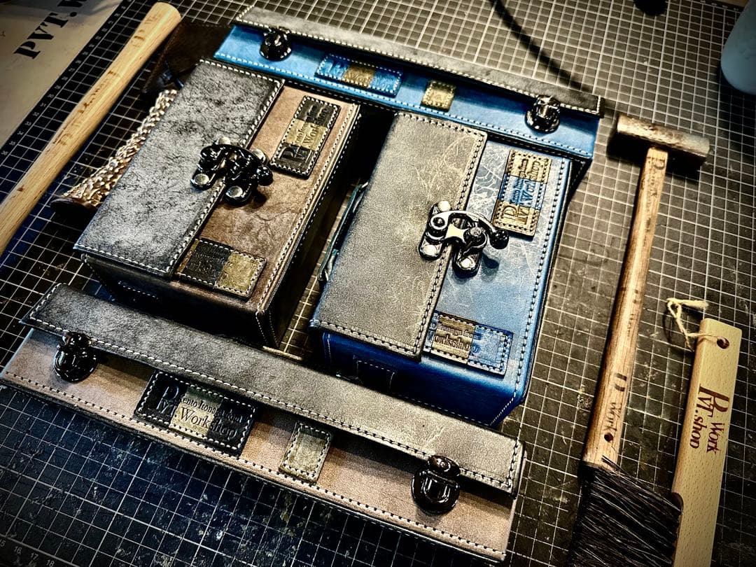 Pvt.Workshop 極CL 本革　デッキケース　ハーフ