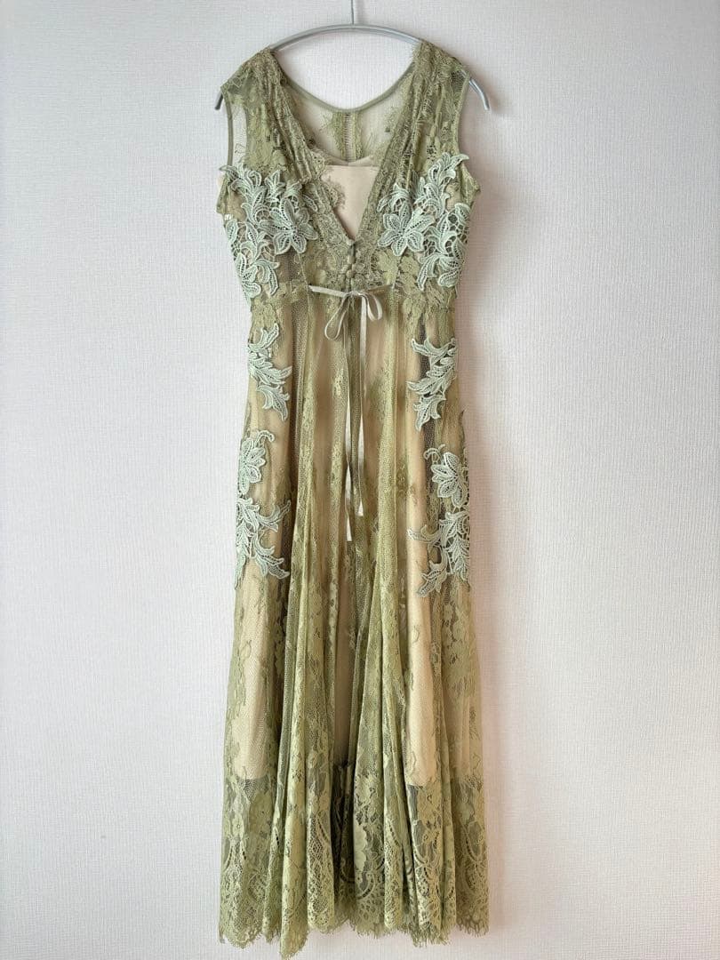 【送料込み】FRAY I.D フレイアイディー　レースモチーフドレス