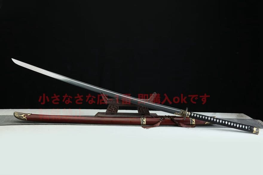 火鱗苗刀 古兵器 武具　刀装具　日本刀　模造刀 居合刀 長尺