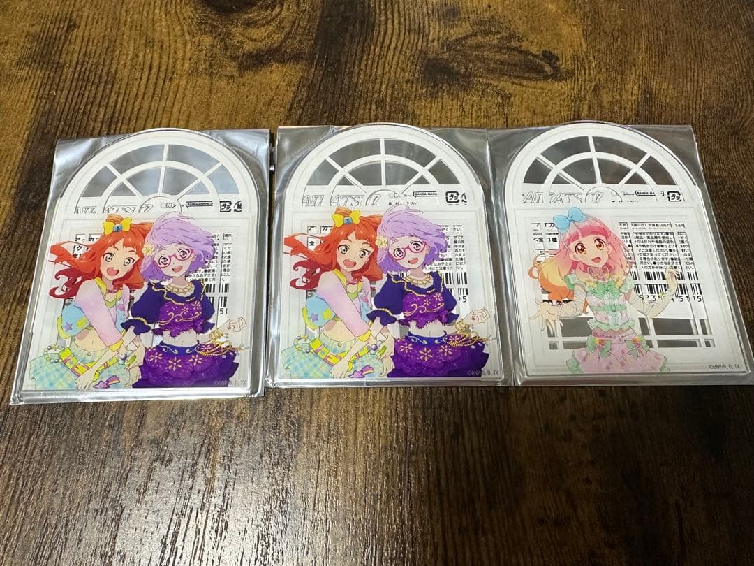 アイカツ アクリルアーチフォト 3枚セット - メルカリ