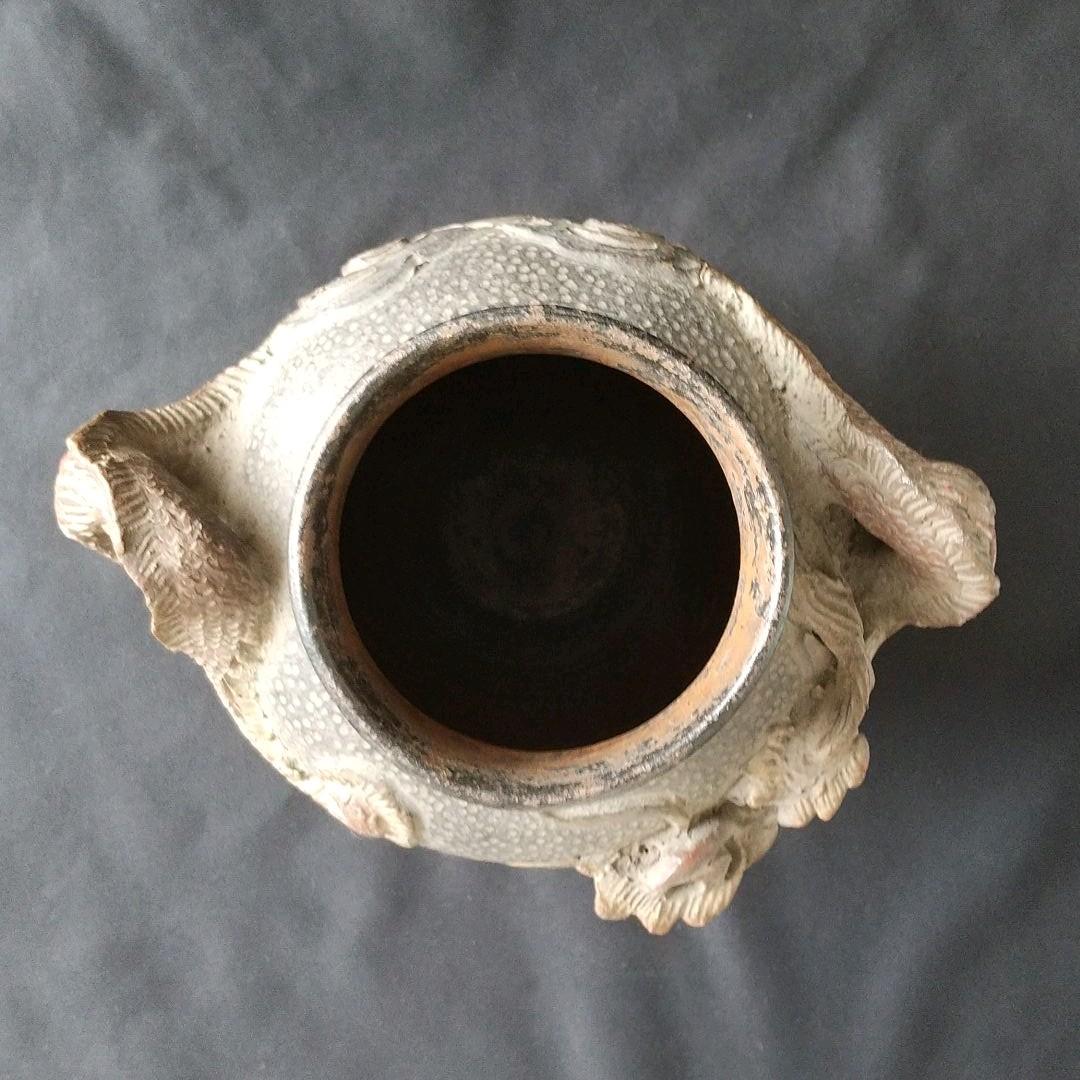 古琉球龍甁  貴重  骨董  茶道具