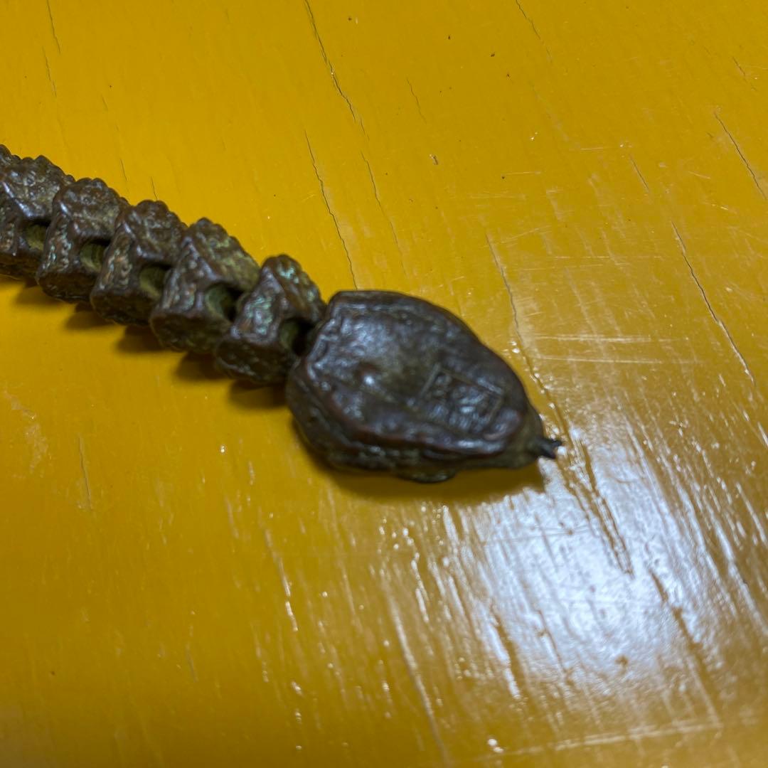 龍文堂　安ノ介　超絶技巧　精巧　自在置物　蛇　ヘビ　銅製