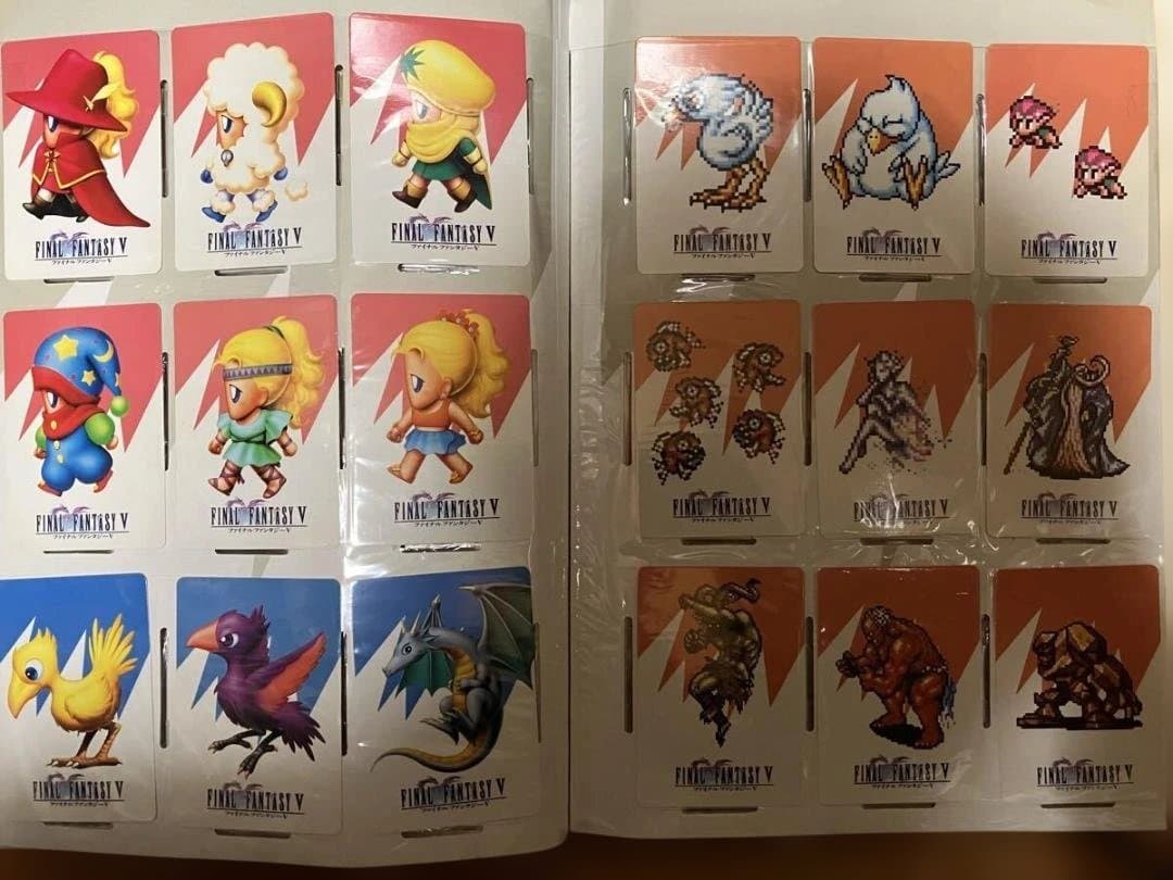ファイナルファンタジーⅤカードコレクションズ コンプリート+バインダーファイル