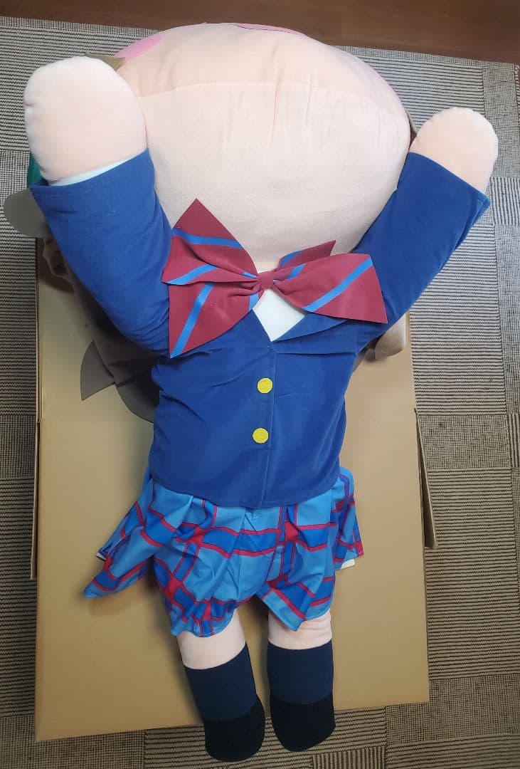 テラジャンボ 南ことりちゃん ラブライブ！寝そべりぬいぐるみ