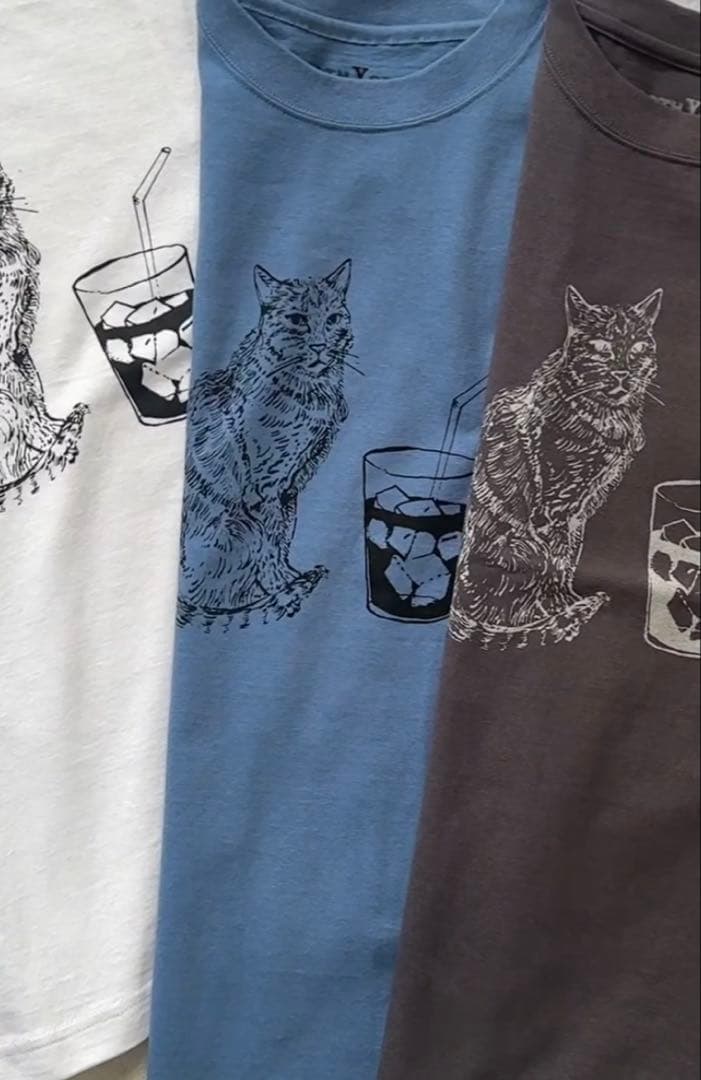 石田ゆり子 ほぼ日 生活のたのしみ展 ハニオTシャツ ブルー - メルカリ