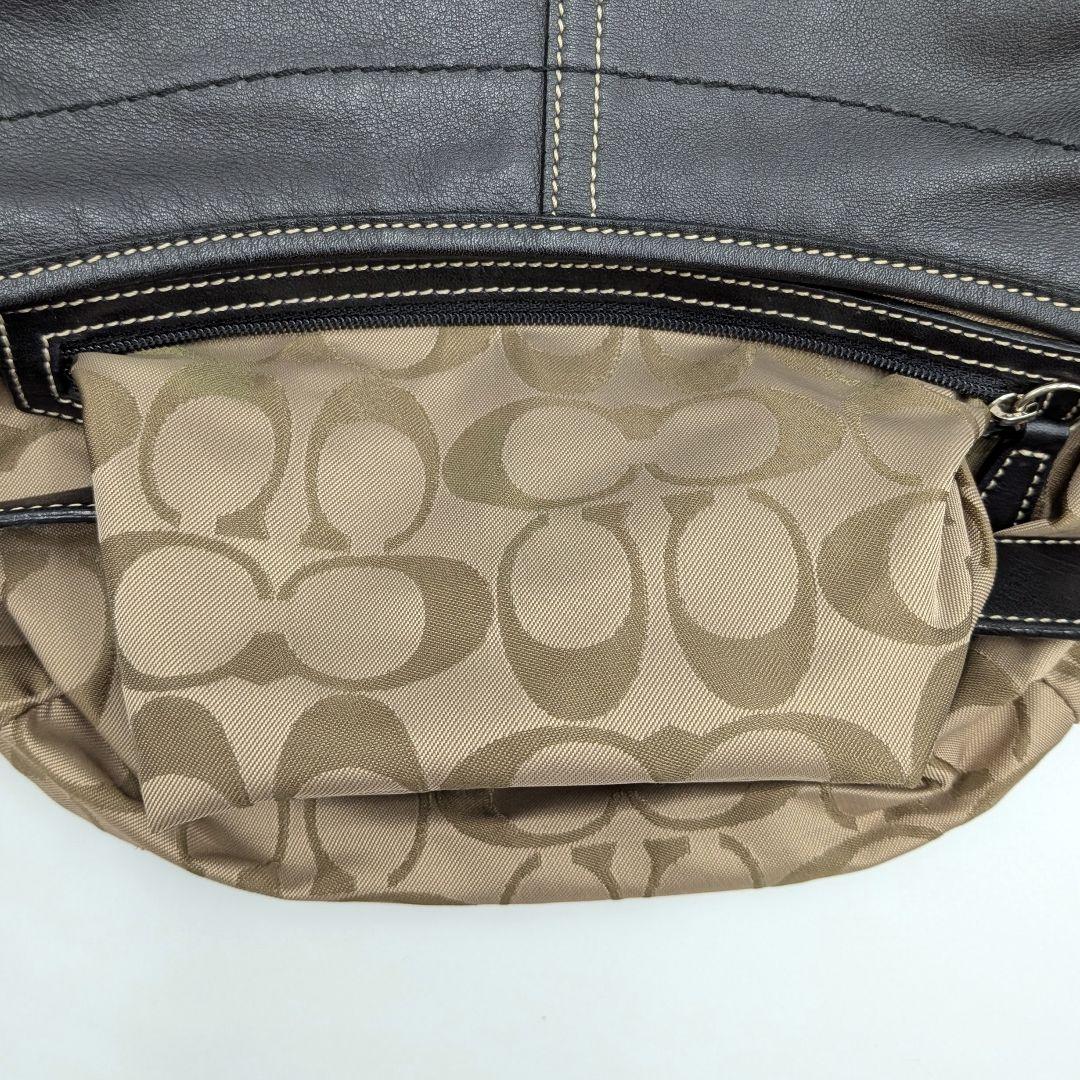 COACH コーチ ソーホー ワンショルダーバッグ ホーボー ハーフムーン