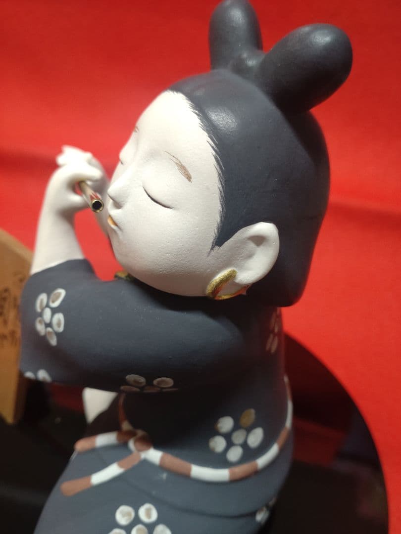 戸畑茂四郎 弥勒童子 博多人形