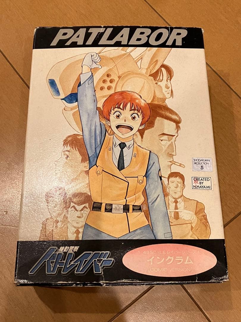 海洋堂 パトレイバー イングラム ガレージキット 1/48 速水仁司氏原型