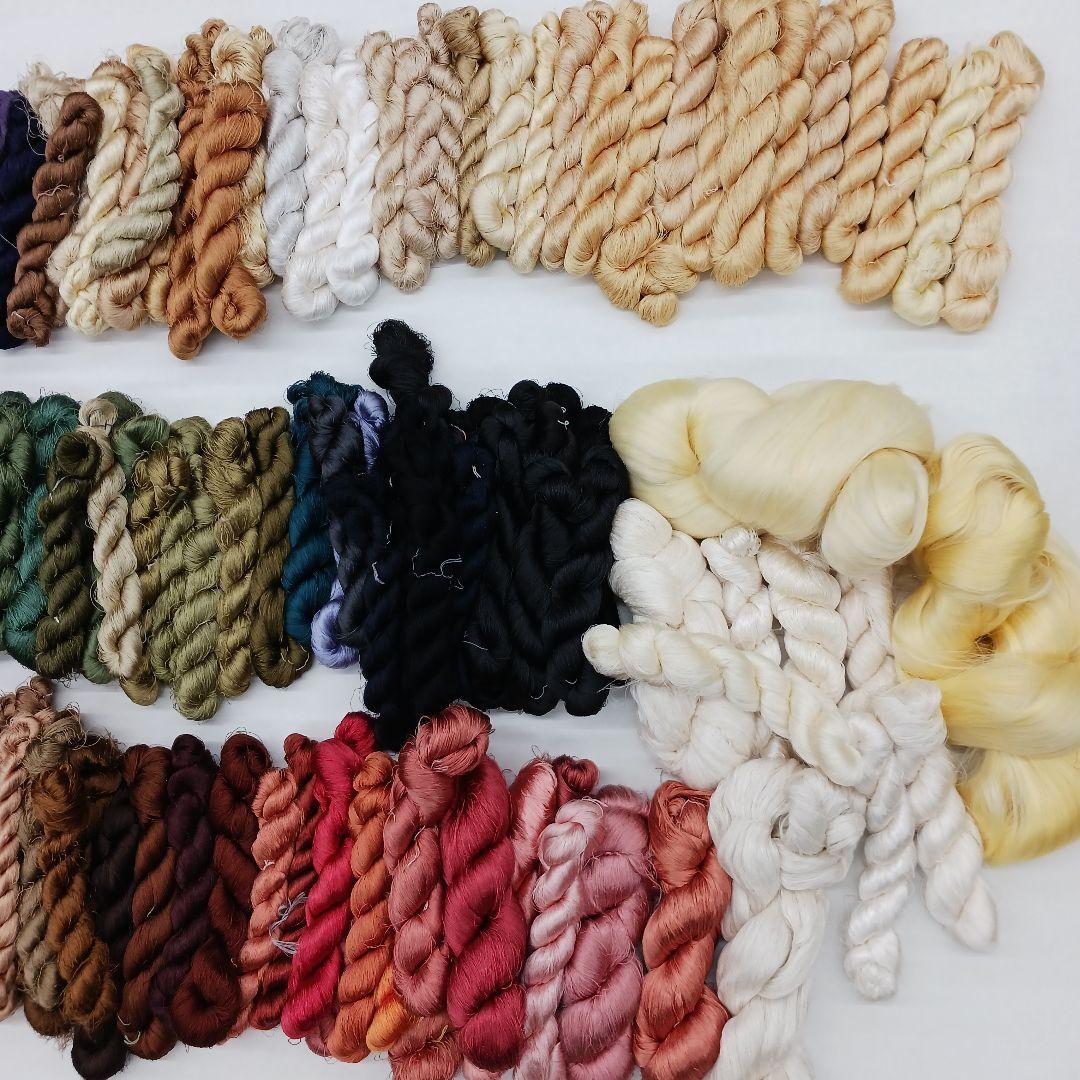 手芸用絹糸少しわけありセット