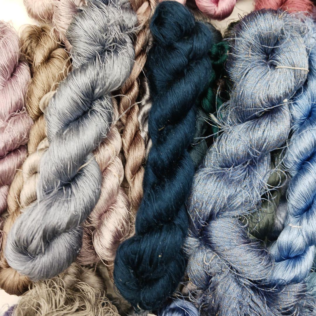 手芸用絹糸少しわけありセット