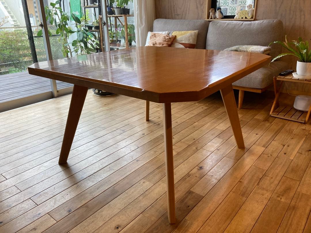 木製ダイニングテーブル（送料無料）