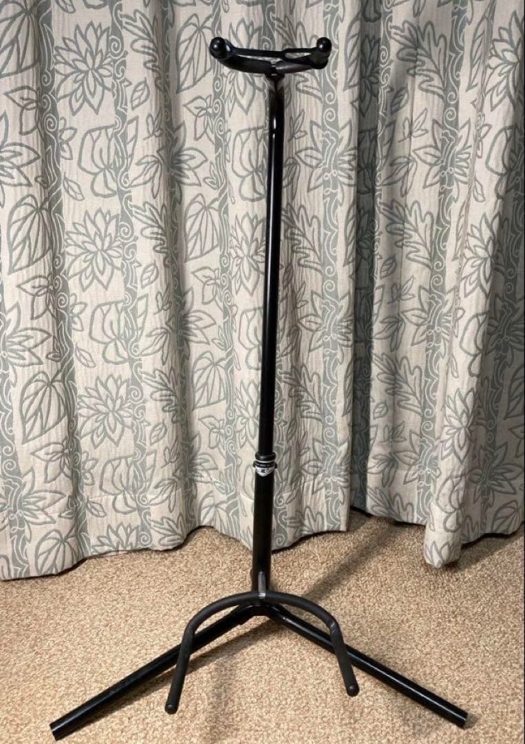 SX エレキギター サンバースト　スタンド付き　キズ有り ベルト付