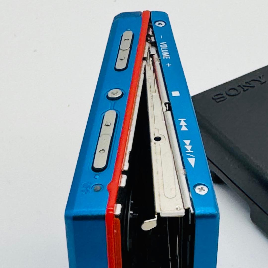 動作確認済】SONY ポータブルMDプレーヤー MZ-E700 ブルー - メルカリ