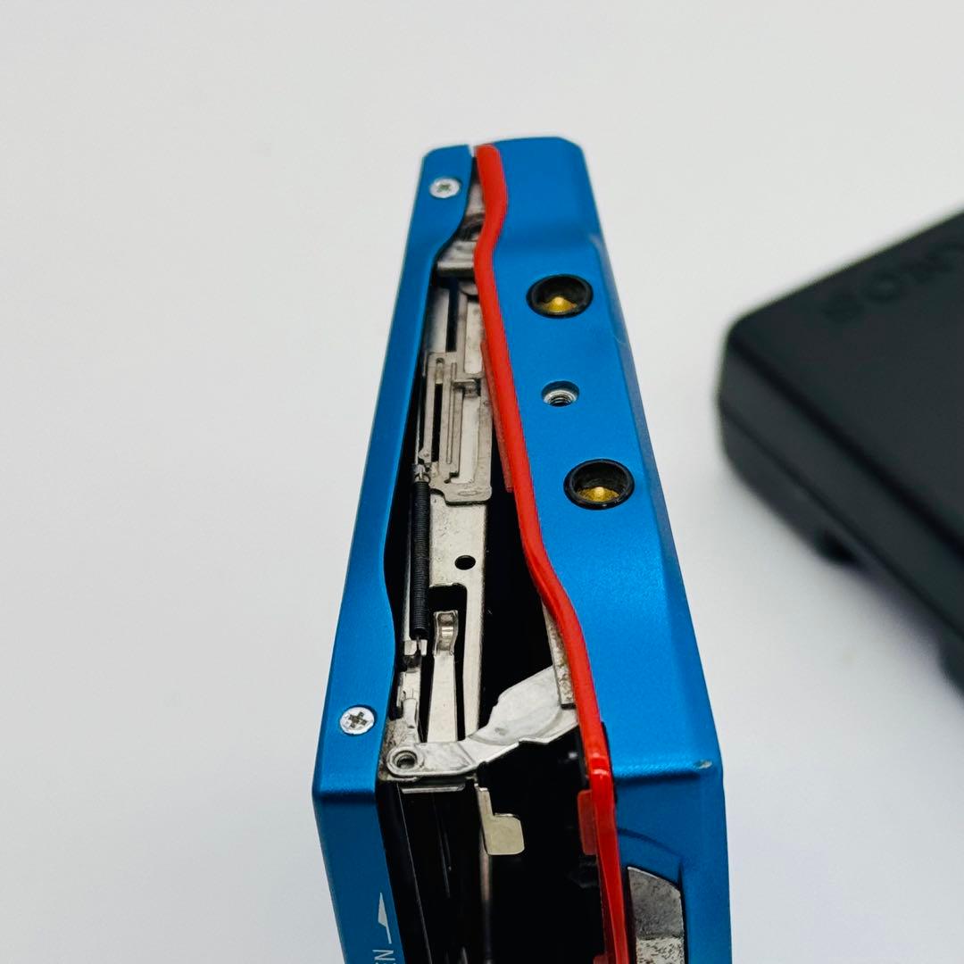 動作確認済】SONY ポータブルMDプレーヤー MZ-E700 ブルー - メルカリ