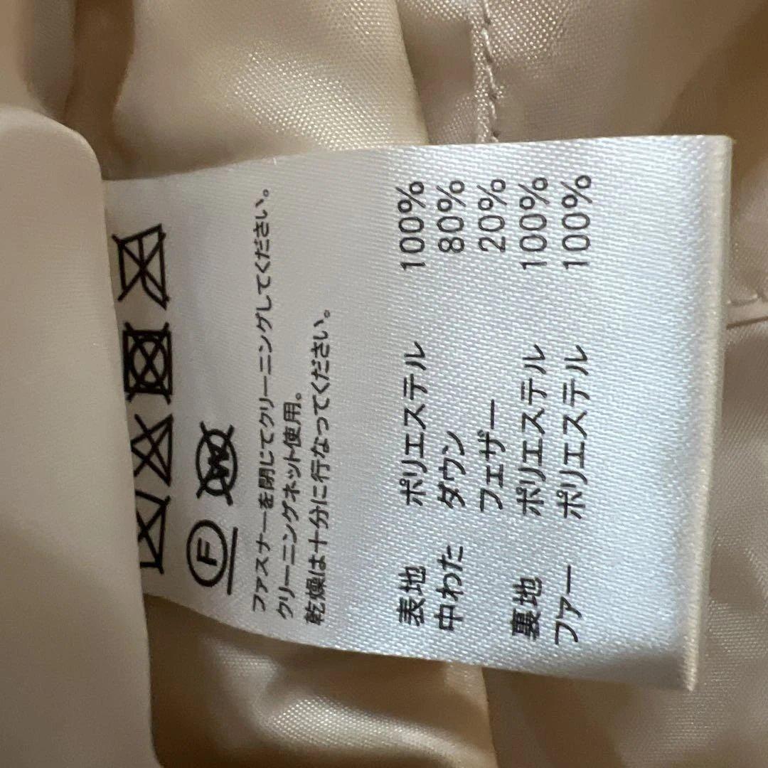 新品Ｌサイズ　フィラゴルフレディース撥水加工フード付き高級ダウンジャケット