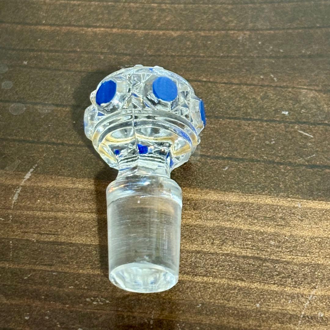 オールドバカラ ディアマンピエーリーコバルトブルー香水瓶OLD BACCARAT