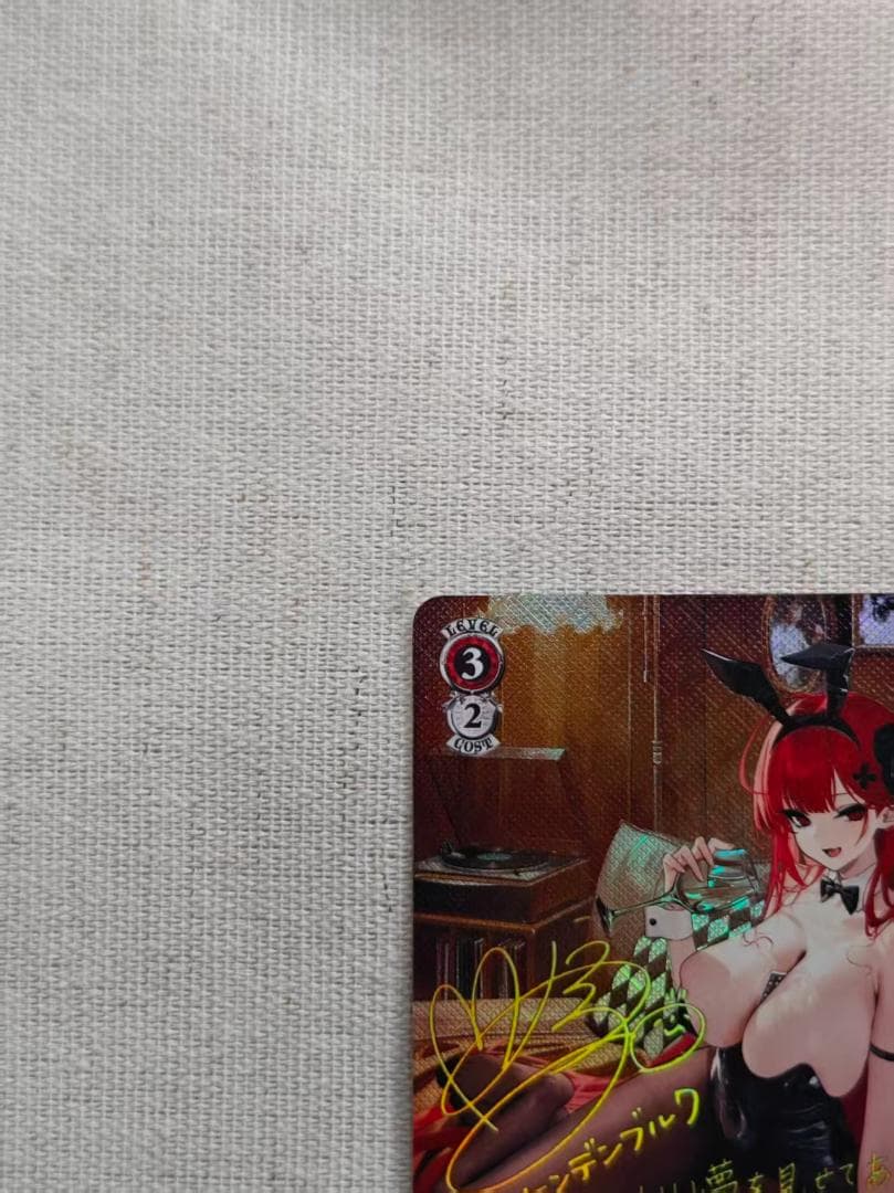 ヴァイスシュヴァルツ ヒンデンブルク SP サイン