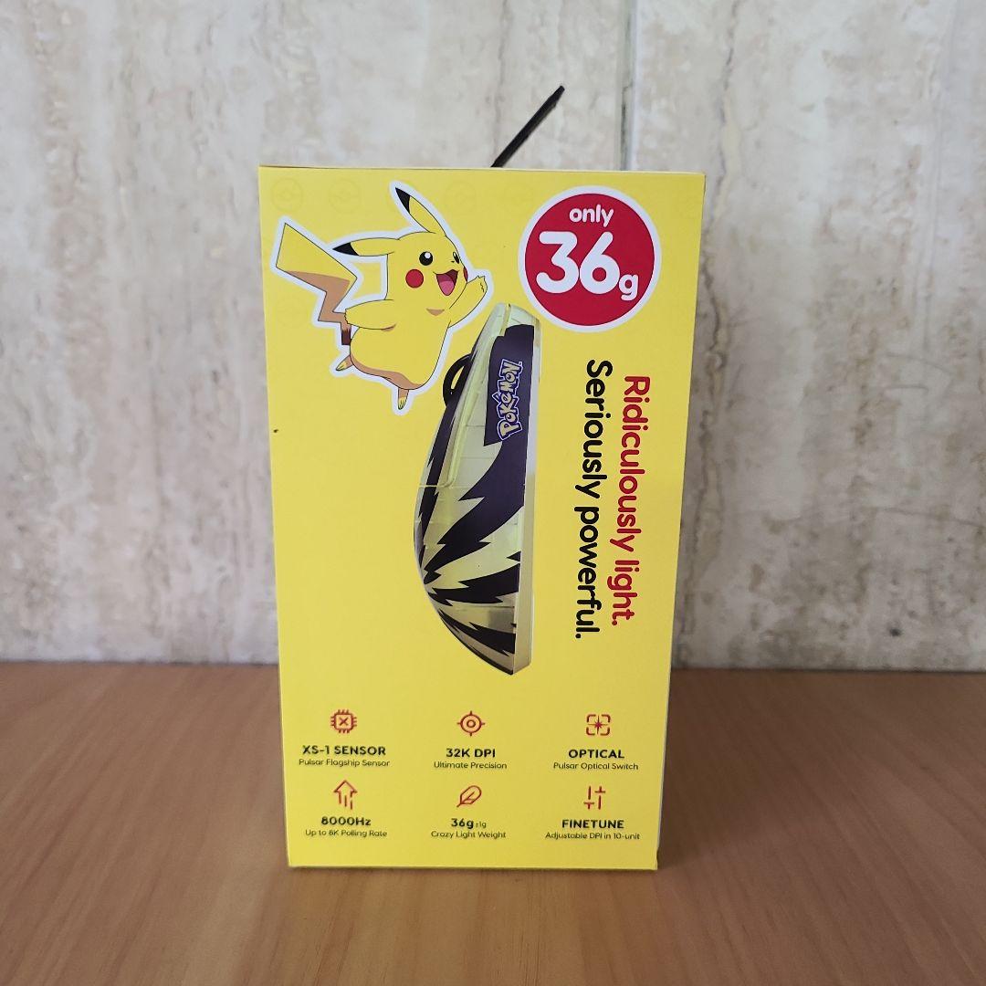 韓国限定 ポケモン ピカチュウ パワフル ゲーミングマウス