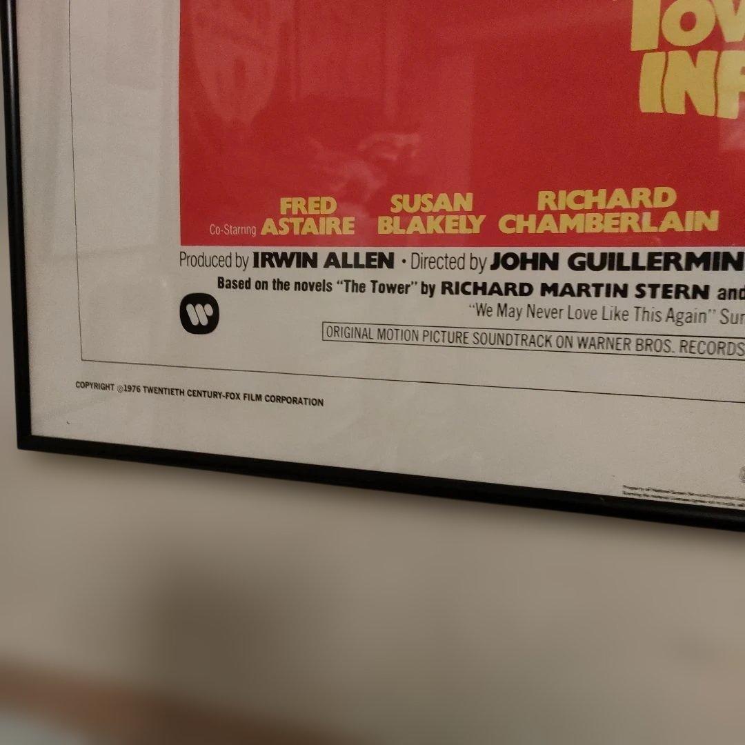 タワーリング・インフェルノ　　 US初版ワンシートポスター　 スタイルB