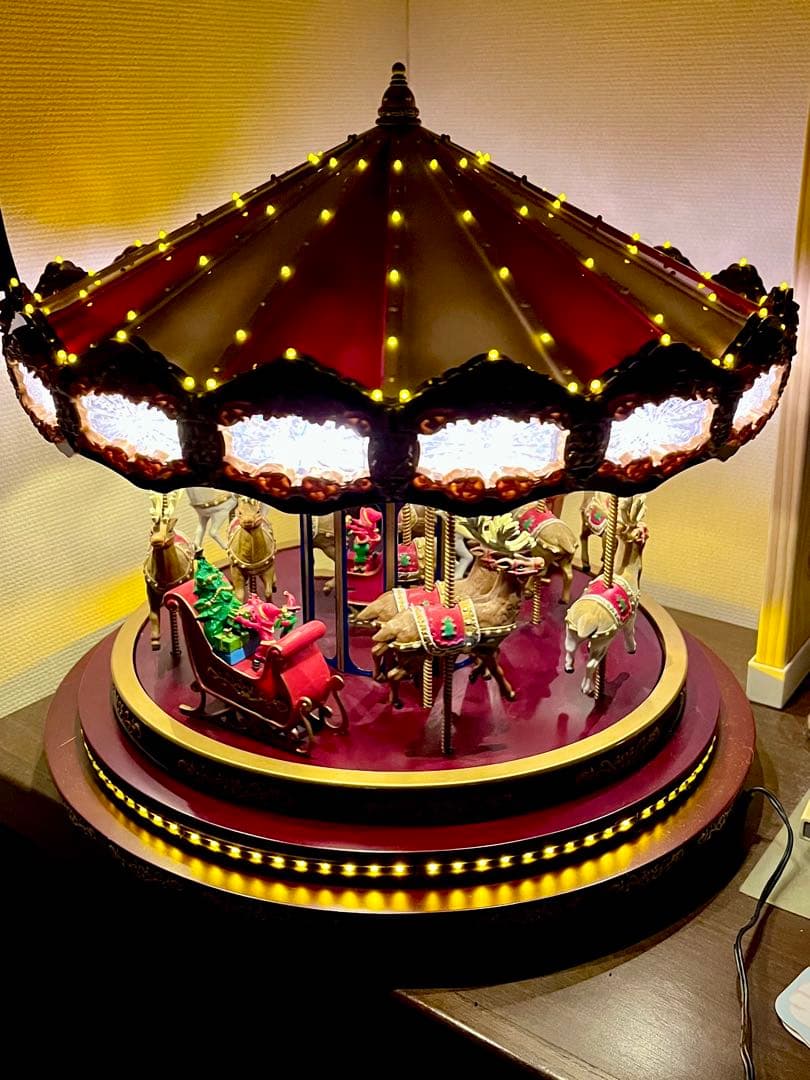 ミスタークリスマス デラックスカルーセル メリーゴーランド　ミュージック