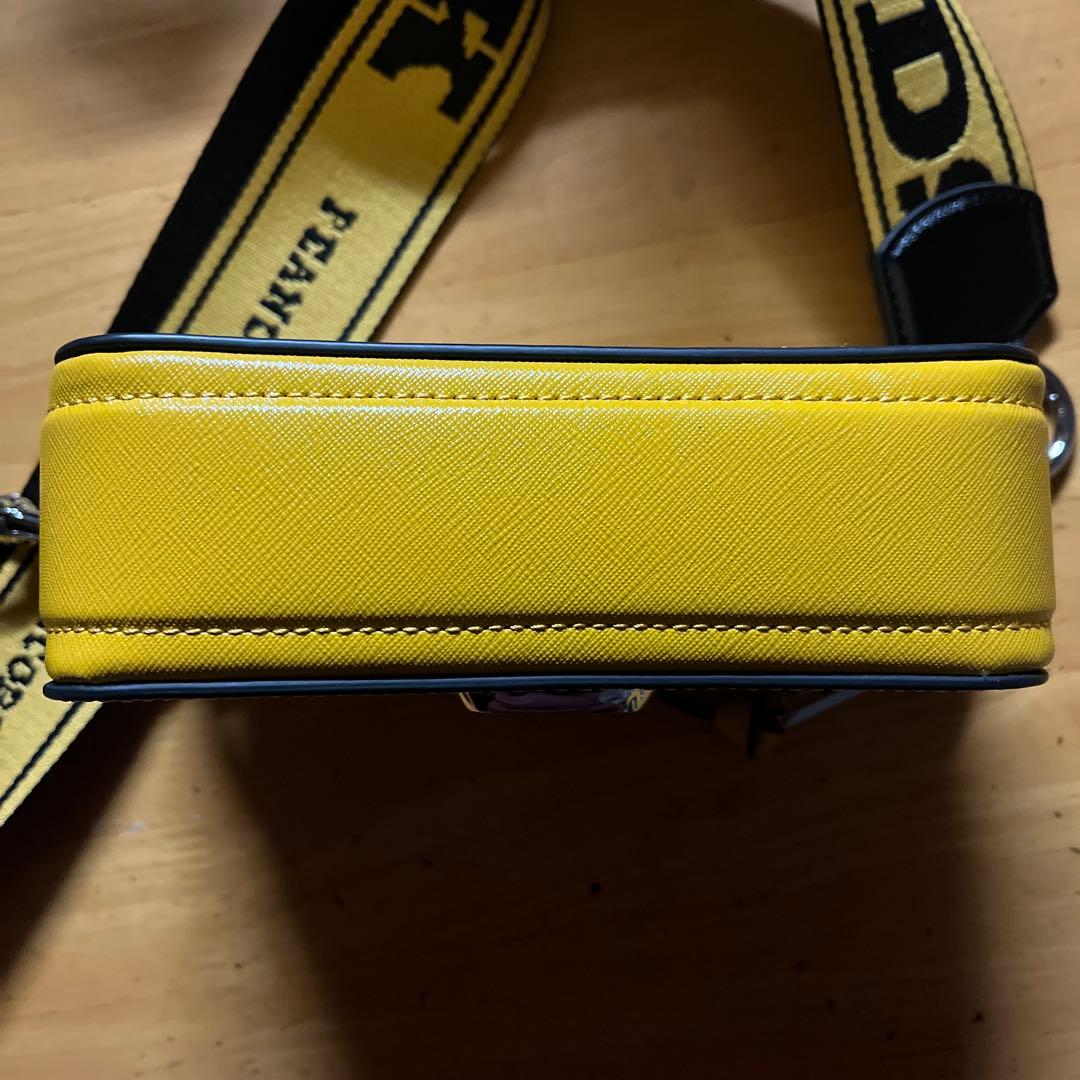 スヌーピー イエロー ショルダーバッグ MARC JACOBS