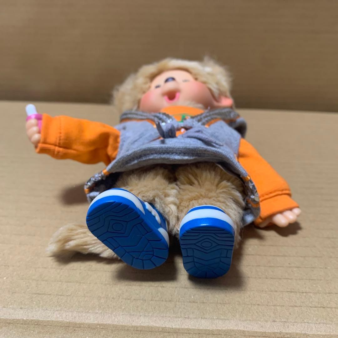 【希少】モンチッチ　女の子　ツインテール　ベージュ　ブルーアイ