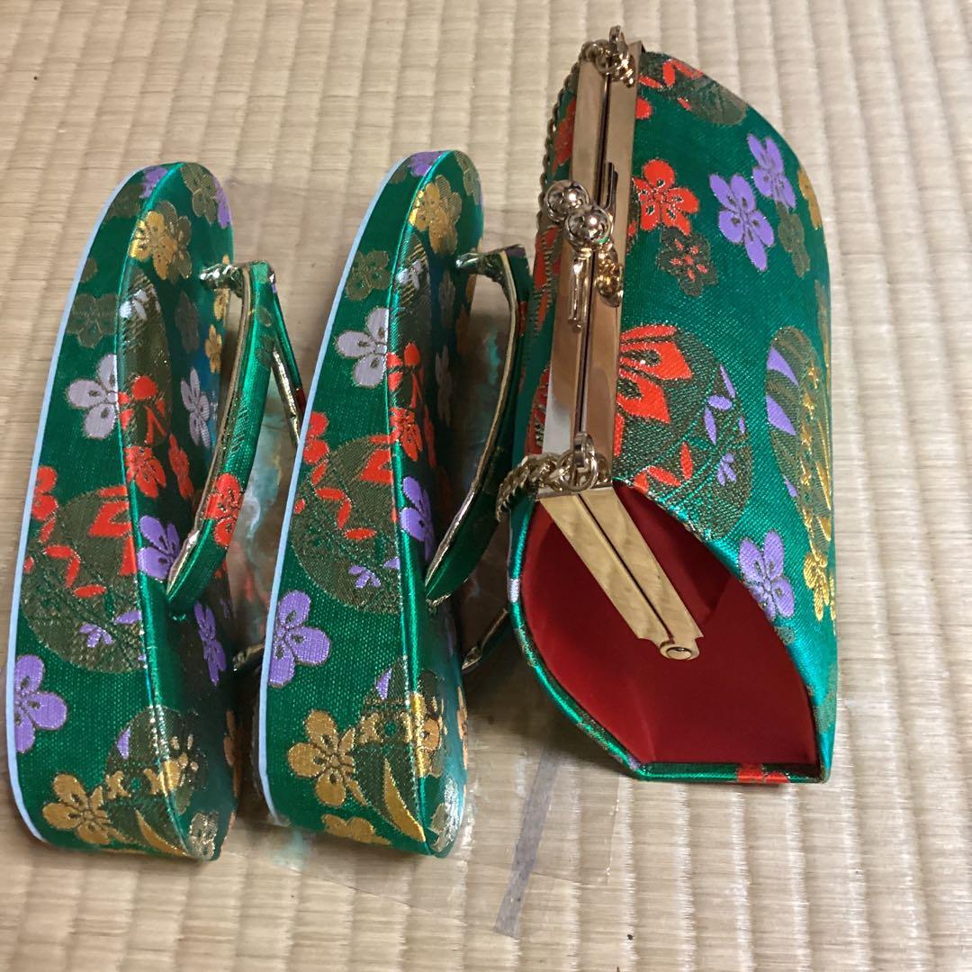 七五三七歳用のフルセット　帯幅17センチ　草履21センチ