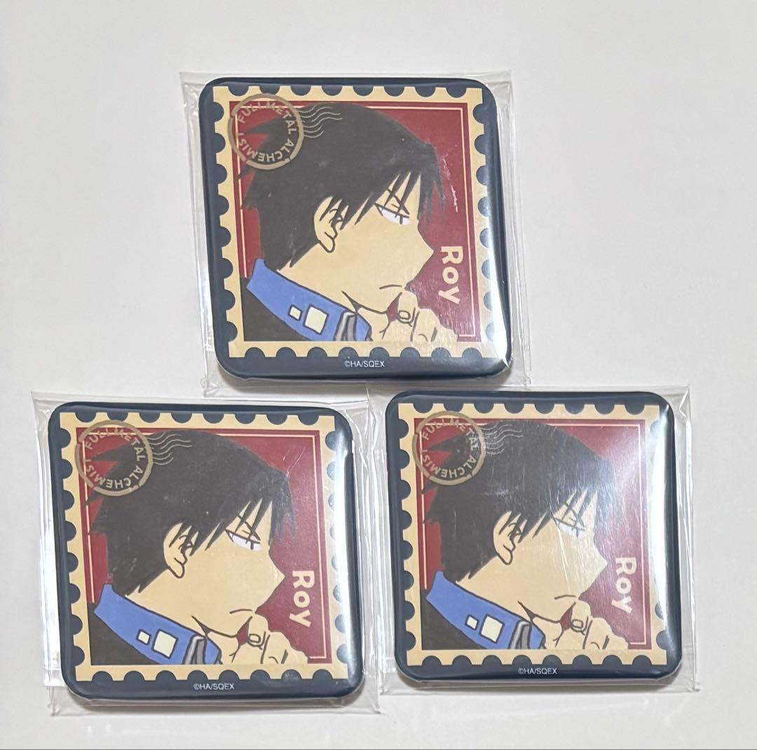 鋼の錬金術師 スクエア缶バッジ グッズ】AJ2025 鋼の錬金術師 アーム