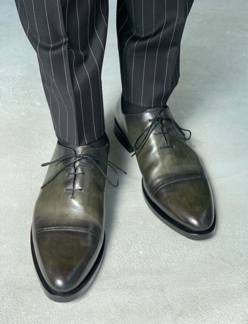 Berluti アレッサンドロ・ガレ・スクリット・オックスフォードシューズ