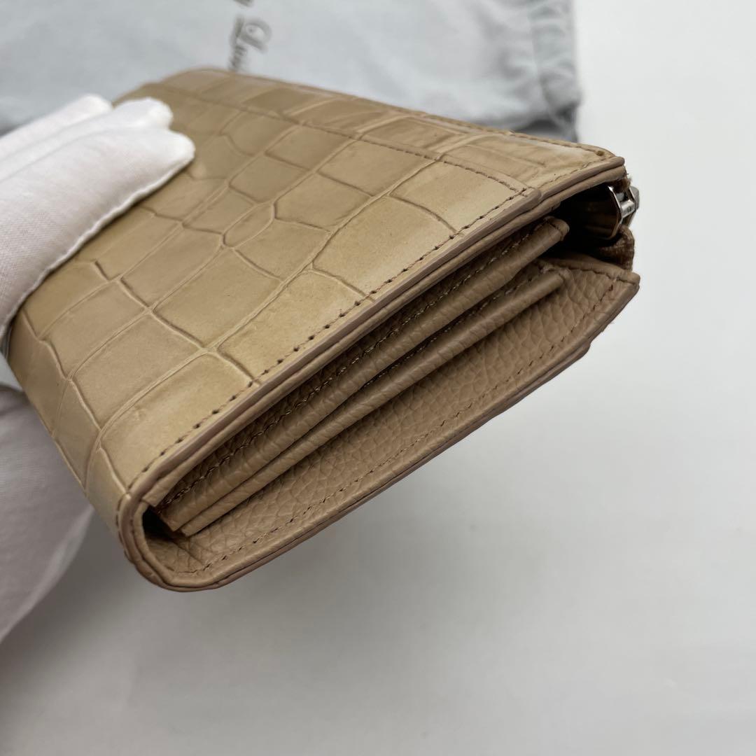 ☆新品未使用☆Pelley Lusso☆ペレリールッソ☆長財布☆クロコダイル