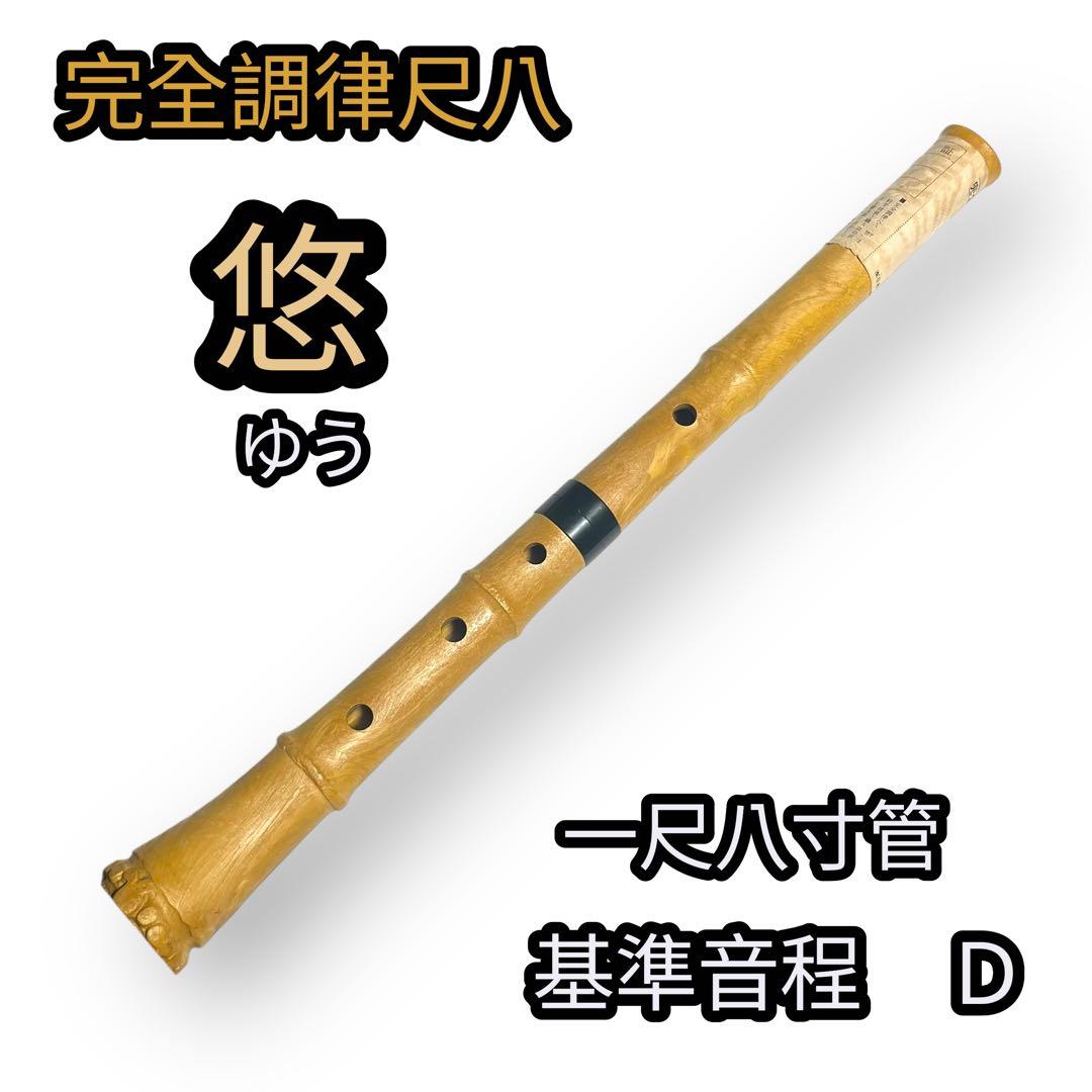 完全調律尺八 悠 一尺八寸管 Key D プラスチック製 尺八
