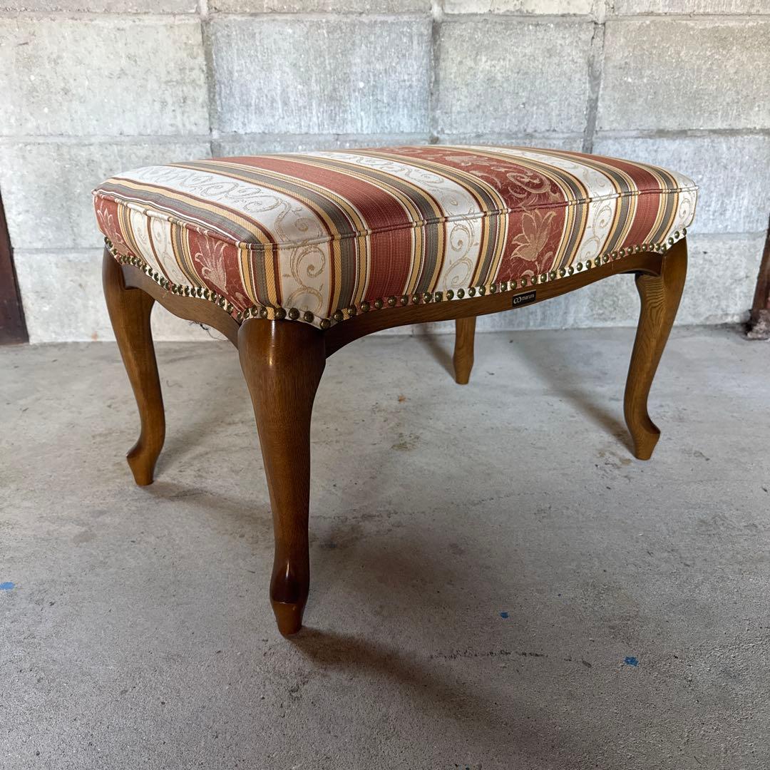 美品maruni マルニ 地中海 マキシマム アンドリュー スツール オットマン