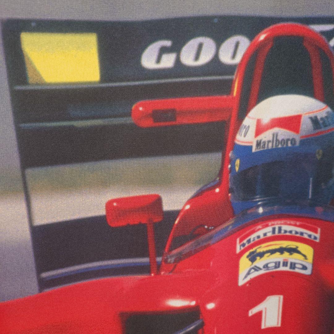 F1 タペストリー Ferrari フェラーリ アランプロスト 1990 レトロ