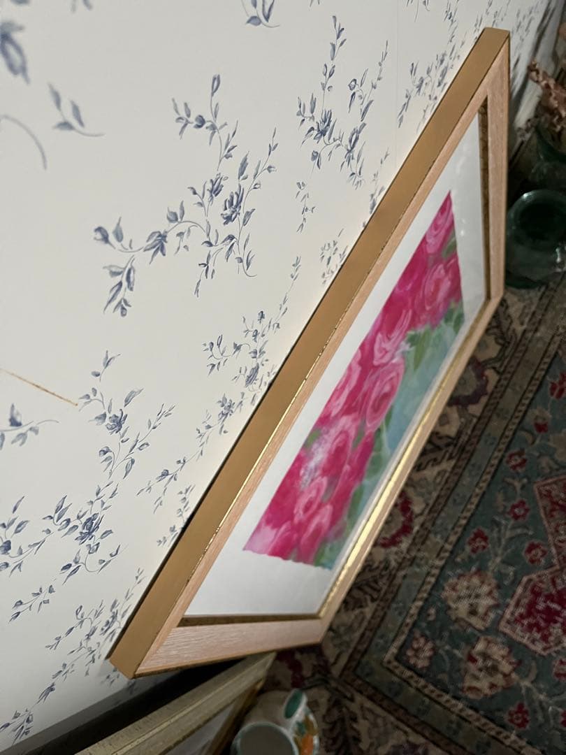 額入り版画 58×46 ジニー・キム 65枚限定 ED、サイン、証明書有