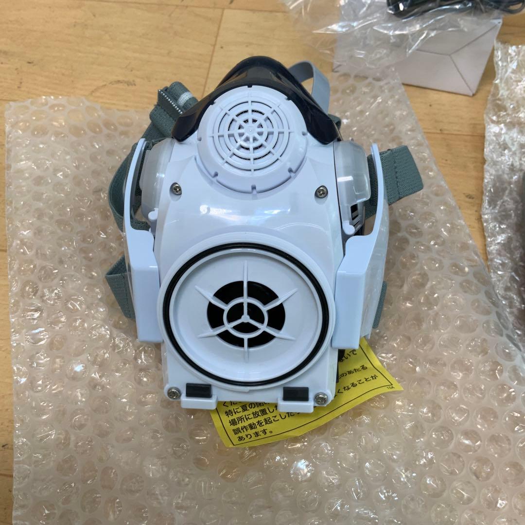 シゲマツ 電動ファン付き呼吸用保護具 防毒・防塵マスク Sy11F 溶接 用
