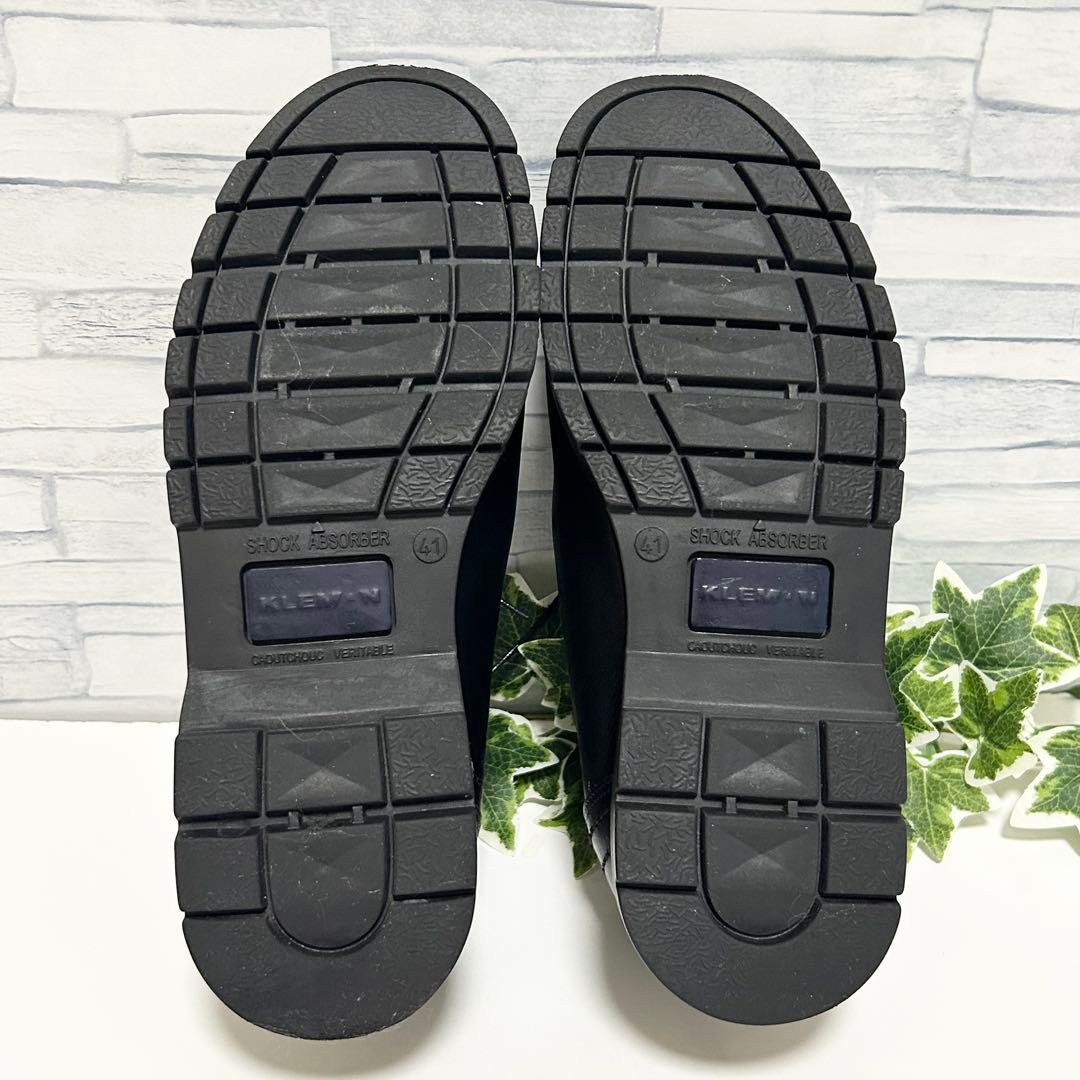 極美品 KLEMAN クレマン チロリアン PADROR ブラック【41】